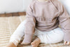 US stockist of Two Darling's cotton "Darling" sweatshirt in mauve.