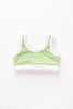 US stockist of Zulu & Zephyr's Mini Band Bikini in Marine.  Made from sustainable ECONYL UPF 50+ fabric.  Features contrasting rib binds, drawstring on top and waist of bottoms.  Fully lined.