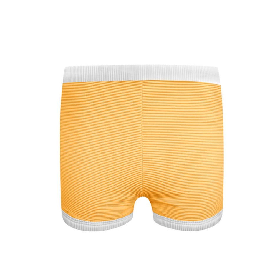 US stockist of Zulu & Zephyr's Mini Rib Surf Short in Mango