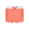 US stockist of Zulu & Zephyr's Mini Rib Short in Papaya.