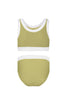 US stockist of Zulu & Zephyr's Mini Rib Bikini in Avocado