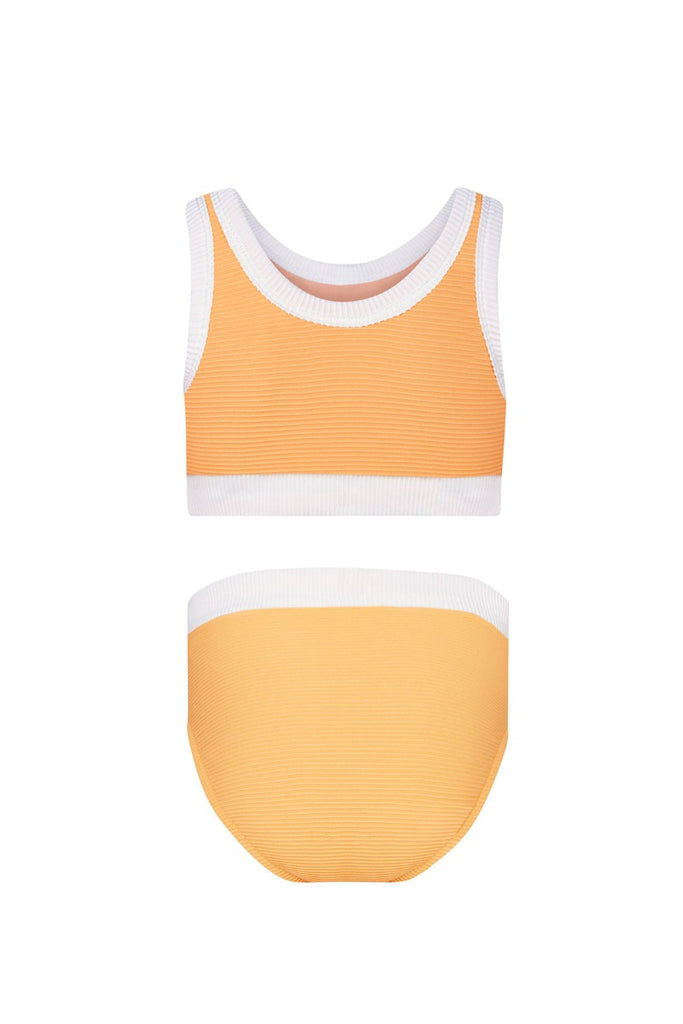 US stockist of Zulu & Zephyr's Mini Rib Bikini in Mango