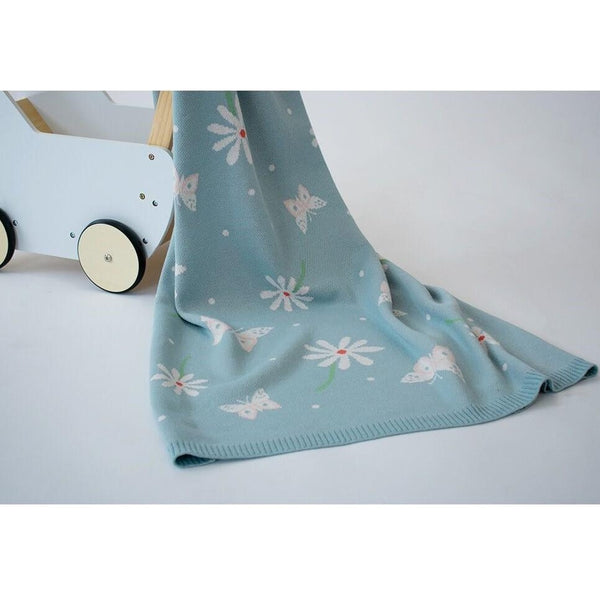US stockist of Indus Design's "Enchanted Garden" blanket.