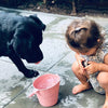 US stockist of Scrunch's dusty rose bucket.  Made from non-toxic, food grade silicone with a rope handle.