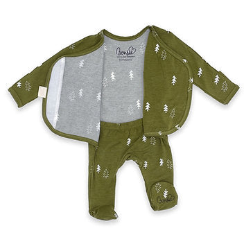 Stockist of Bonsie's Pine Footed Romper