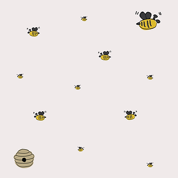 US stockist of Bonsie's Bees & Honey footed romper.