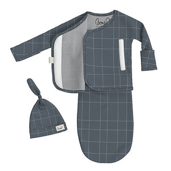 Stockist of Bonsie's Criss Cross Baby bag gown set.