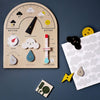 Stockist of Moon Picnic's wooden weather station.