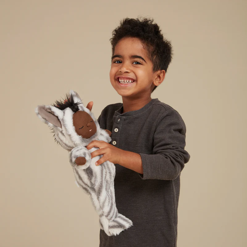 US stockist of Olli Ella's Zebra Mini Cozy Dinkum