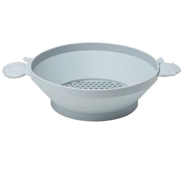 US stockist of Scrunch's silicone sand sifter in Duck Egg Blue