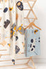US stockist of Indus Design's cotton "Farmyard Animals" swaddle.