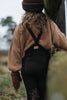 US stockist of Silly Silas' gender neutral, Wooly Footless Tights in Espresso Brown.