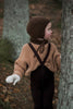 US stockist of Silly Silas' gender neutral, Wooly Footless Tights in Espresso Brown.