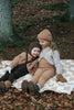 US stockist of Silly Silas' gender neutral, Wooly Footless tights in Cappuccino Brown.