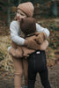 US stockist of Silly Silas' gender neutral, Wooly Footless Tights in Espresso Brown.