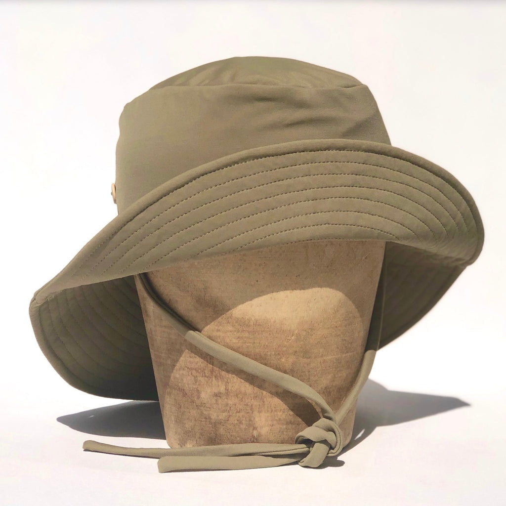 US stockist of Fini the Label's Khaki Swim Sailor Hat.