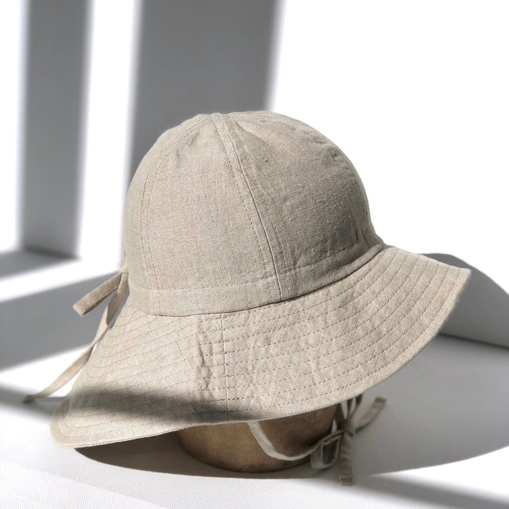US stockist of Fini. the Label's Linen Floppy hat.