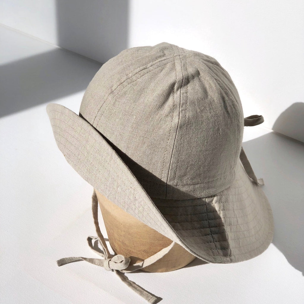 US stockist of Fini. the Label's Linen Floppy hat.