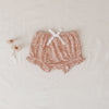 US stockist of India & Grace's Fleur Floral ruffle bloomers.