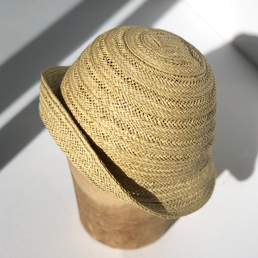 US stockist of Fini the Label's Light Straw Bucket hat