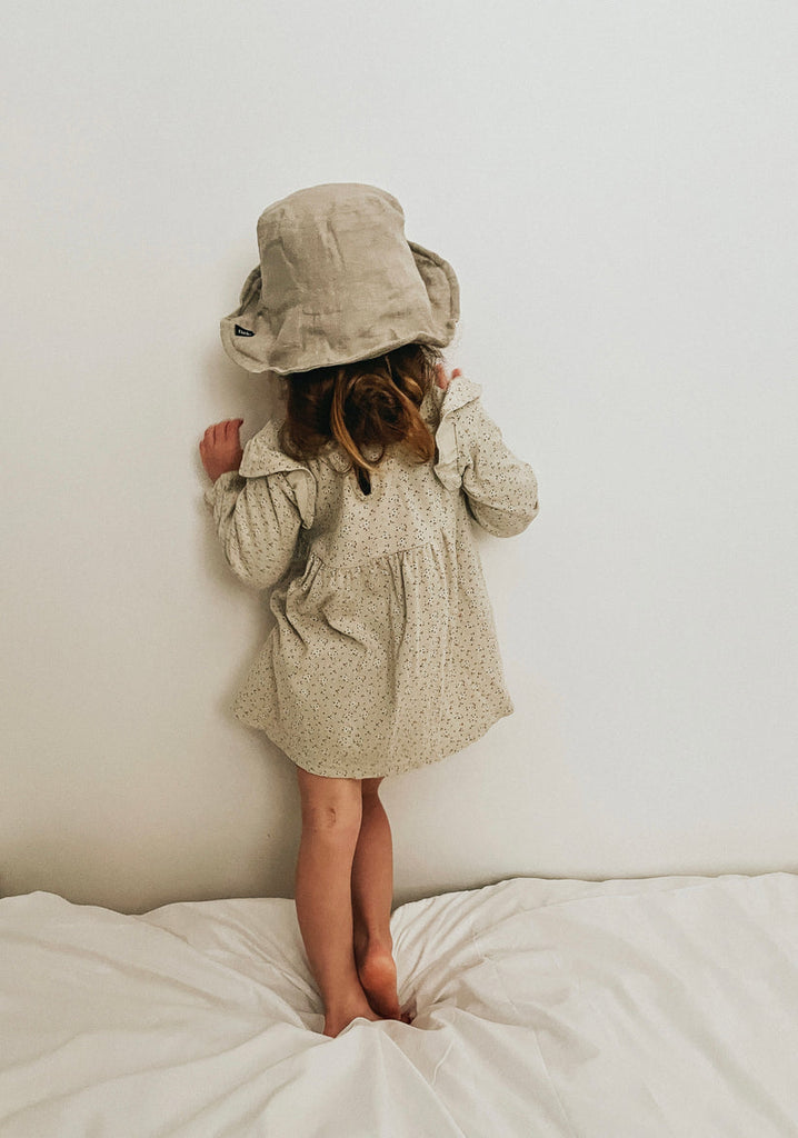 US stockist of Fini. the Label's Linen Boho Hat.