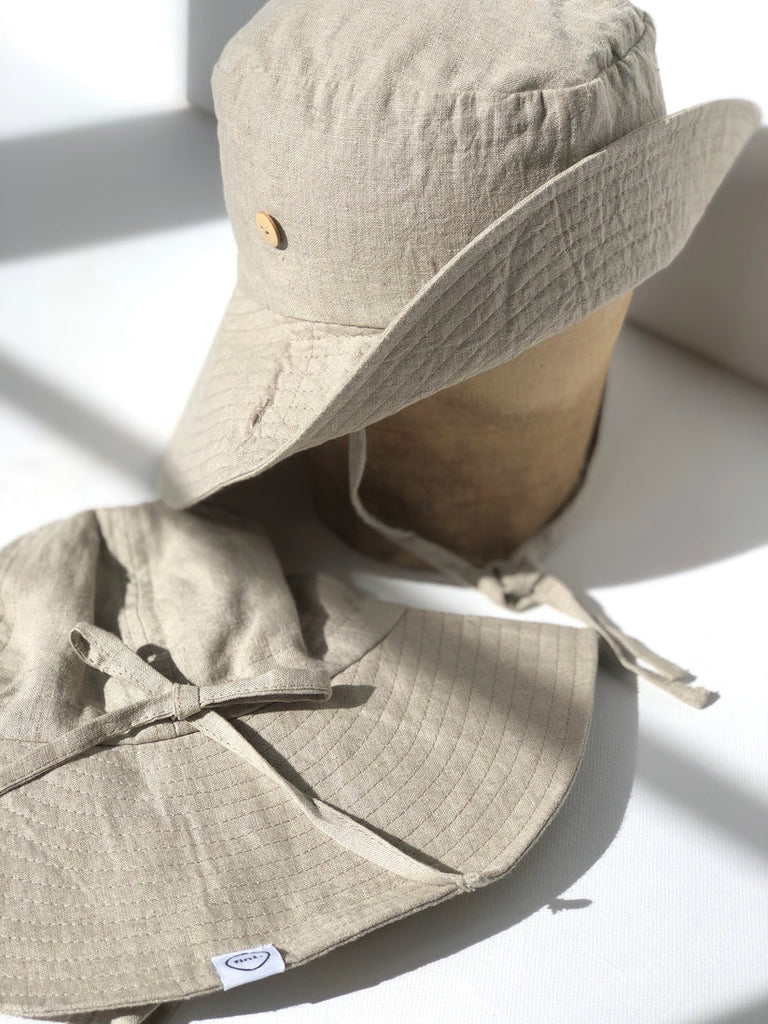 US stockist of Fini the Label's Linen Sailor Hat