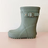US stockist of Hubble & Duke's handmade, natural rubber rainboot in Stormy Blue.