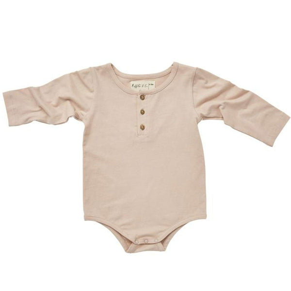 US Stockist of Ruffets & Co Blush Pink Bodysuit/Onesie