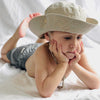 US stockist of Fini the Label's Linen Sailor Hat