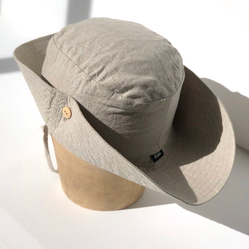 US stockist of Fini the Label's Linen Sailor Hat