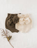 US stockist of Karibou Kids Gracie olive knit bloomers