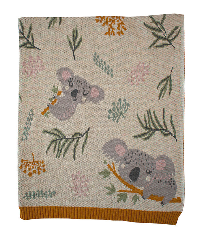 US stockist of Indus Design's "Kimberley Koala" blanket