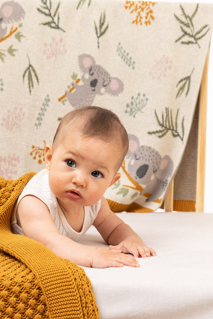 US stockist of Indus Design's "Kimberley Koala" blanket