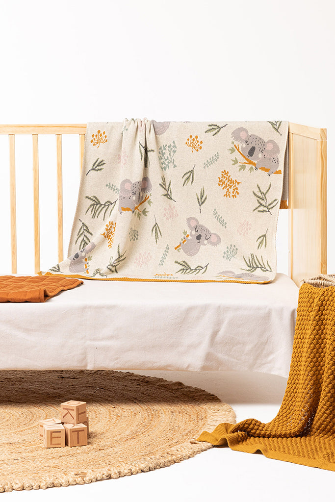 US stockist of Indus Design's "Kimberley Koala" blanket