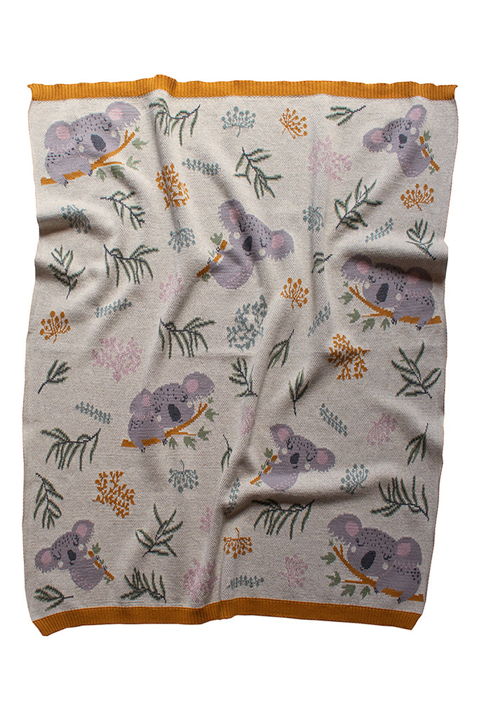 US stockist of Indus Design's "Kimberley Koala" blanket