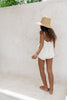 US stockist of Illoura the Label's Field Romper in White.  