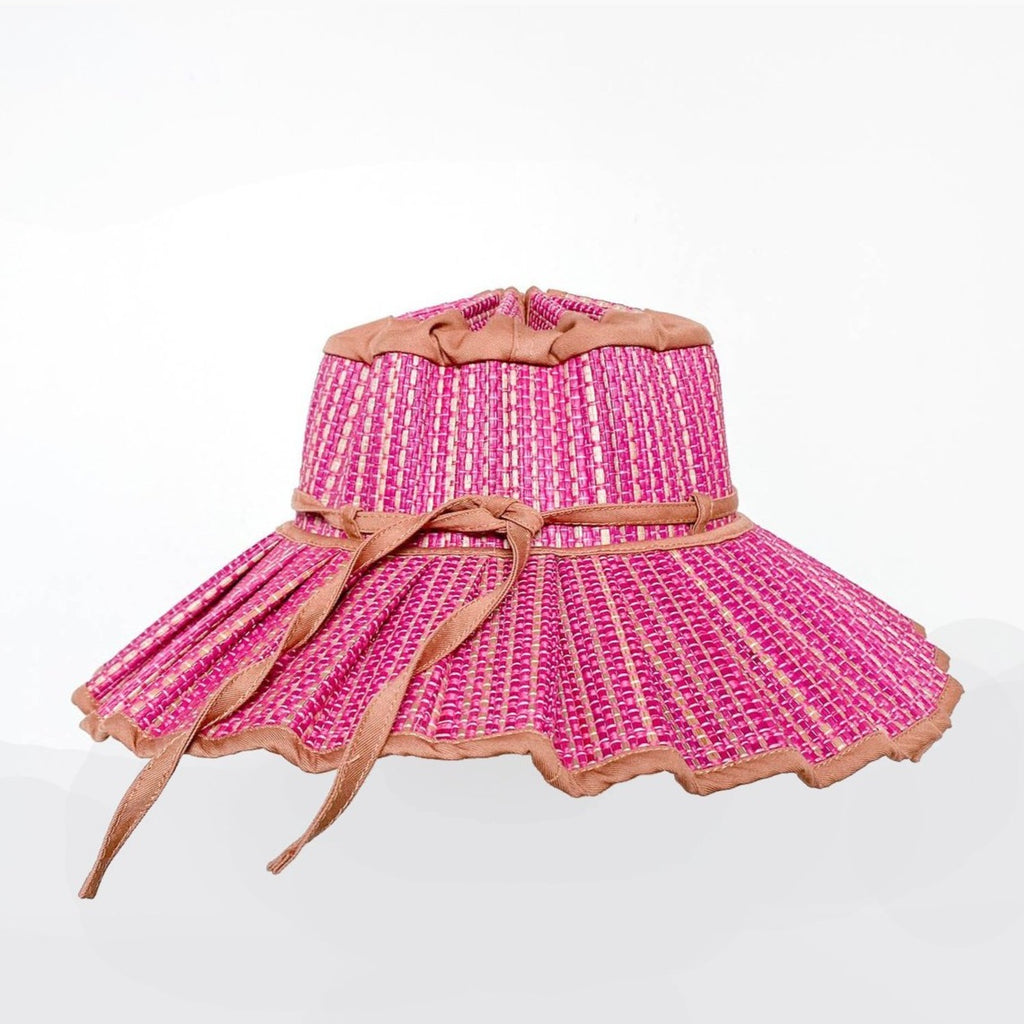 US stockist of Lorna Murray's handmade, child's Kirribilli Capri hat.