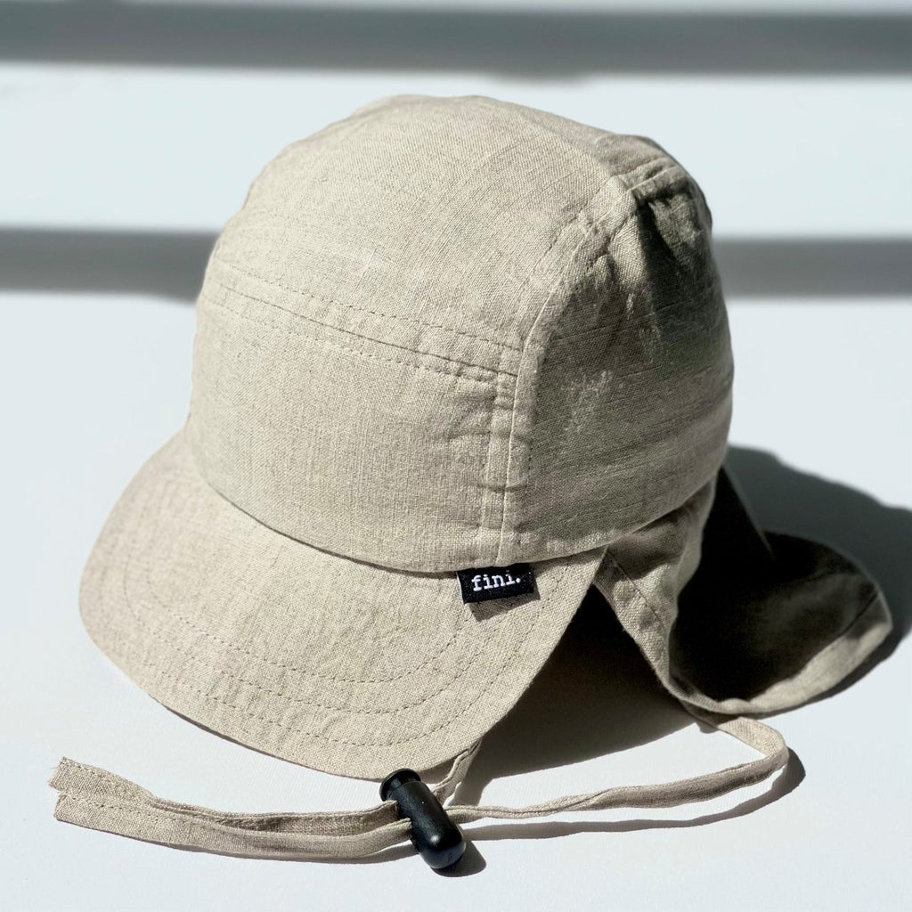 US stockist of Fini. the Label's Linen Legionnaire Hat.