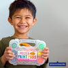 Stockist of Ooly's Lil Poster Paint Pods in Neon & Glitter.  Features 6 neon color paints and 6 glitter paints with paint brush.
