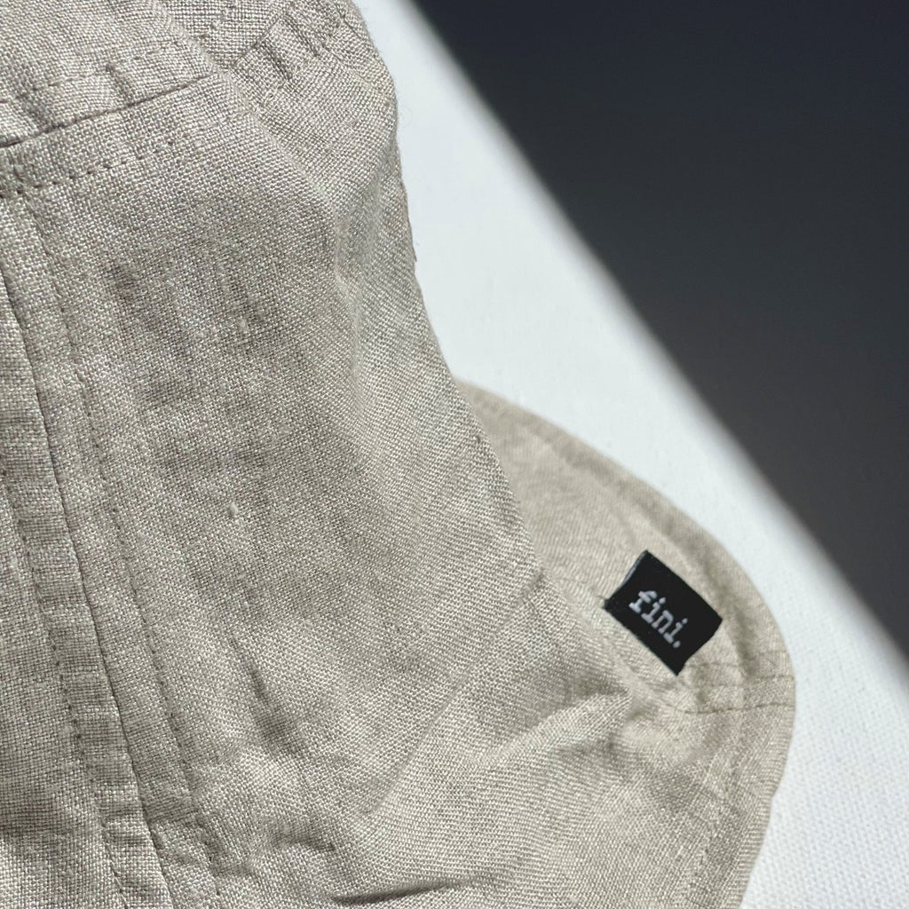 US stockist of Fini. the Label's Linen Boho Hat.