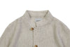 US stockist of Donsje's long sleeve, Jaims Shirt in Natural Melange.