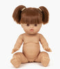 US stockist of Minikane's Sleepy Gabrielle Gordis girl doll with Brown eyes.