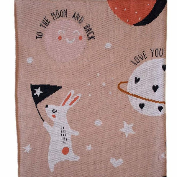 US stockist of Indus Design's "Mystical" cotton blanket.