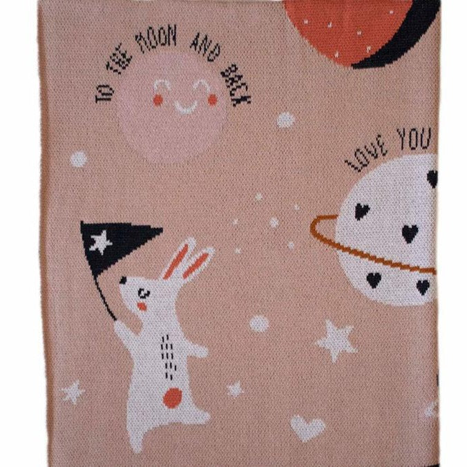 US stockist of Indus Design's "Mystical" cotton blanket.