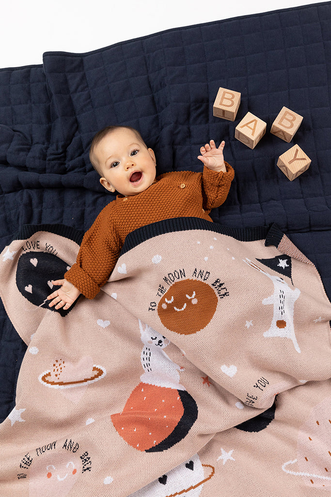 US stockist of Indus Design's "Mystical" cotton blanket.