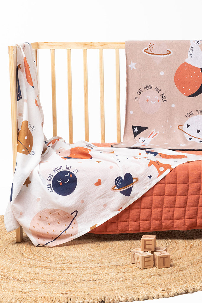 US stockist of Indus Design's "Mystical" cotton blanket.