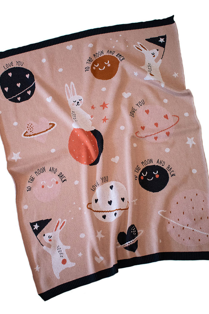 US stockist of Indus Design's "Mystical" cotton blanket.