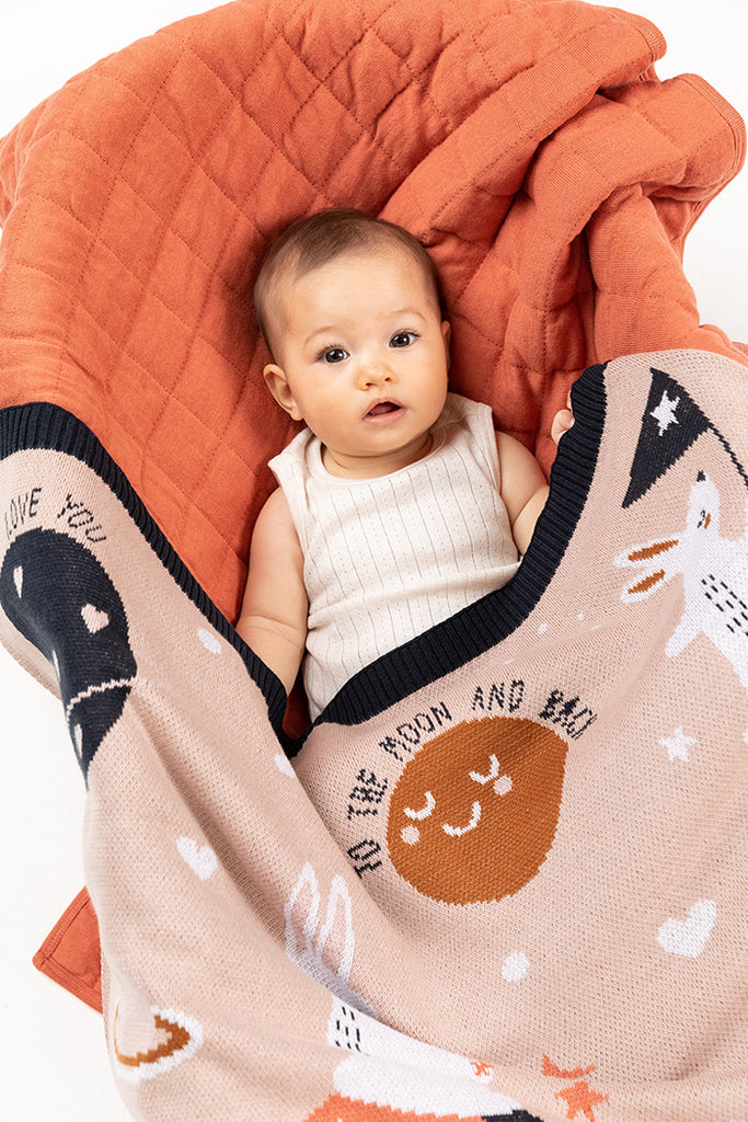 US stockist of Indus Design's "Mystical" cotton blanket.