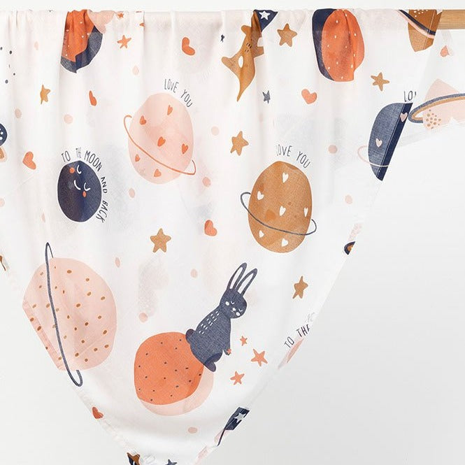 US stockist of Indus Design's cotton "Mystical" swaddle.