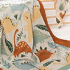 US stockist of Indus Design's heirloom quality, dinosaur blanket.  Made from cotton.